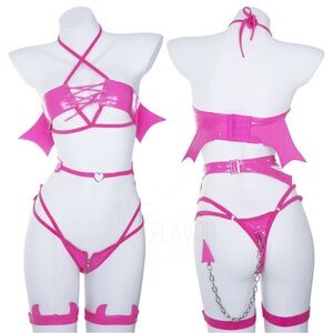 MoeFlavor Pink Succubus Set